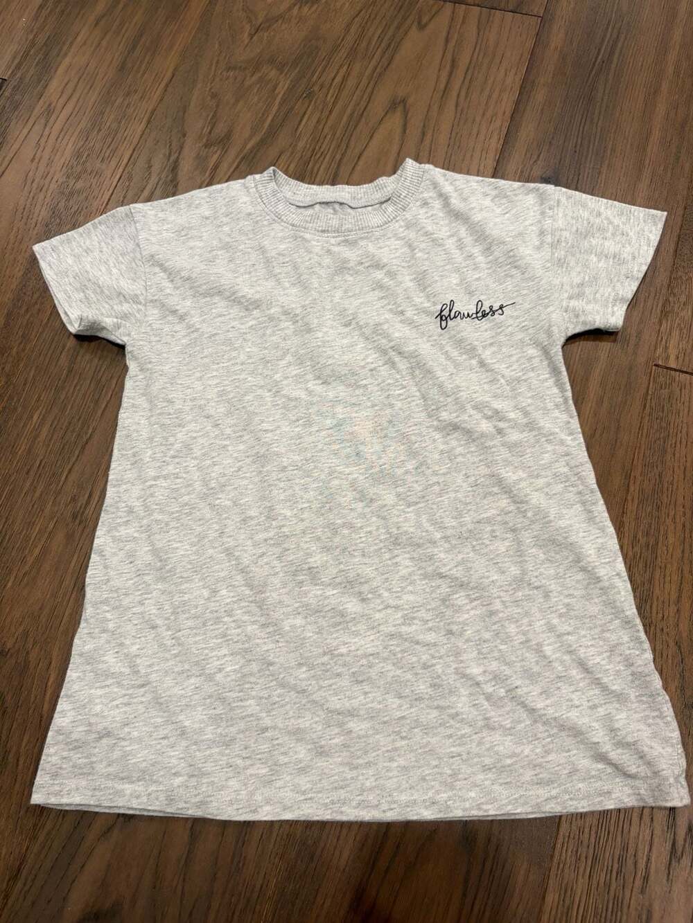 Tucker + Tate Flawless Graphic Tee Heather Gray Size S 7/8